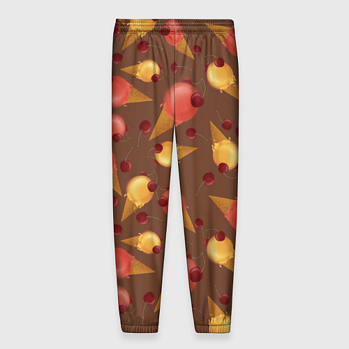 Мужские брюки Сладкое мороженое / 3D-принт – фото 2