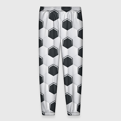 Мужские брюки Текстура футбольного мяча / 3D-принт – фото 2