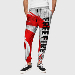 Брюки на резинке мужские GARENA FREE FIRE ЛОГО ИГРЫ, ДРАКОН, цвет: 3D-принт — фото 2
