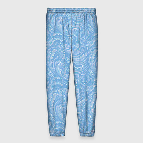 Мужские брюки Морозный Иней / 3D-принт – фото 2