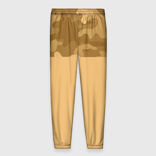 Мужские брюки Песочный / 3D-принт – фото 2