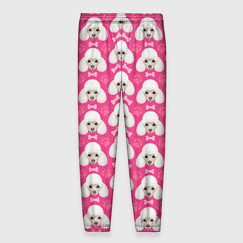Мужские брюки Собака Пудель / 3D-принт – фото 2