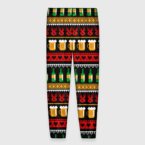 Мужские брюки Пивной свитер / 3D-принт – фото 2