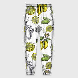 Мужские брюки Лимонный паттерн