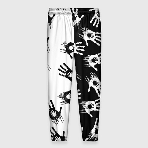 Мужские брюки Death Stranding паттерн логотипов / 3D-принт – фото 2