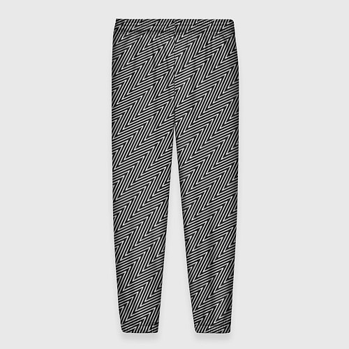 Мужские брюки Зиг-заг Классика / 3D-принт – фото 2