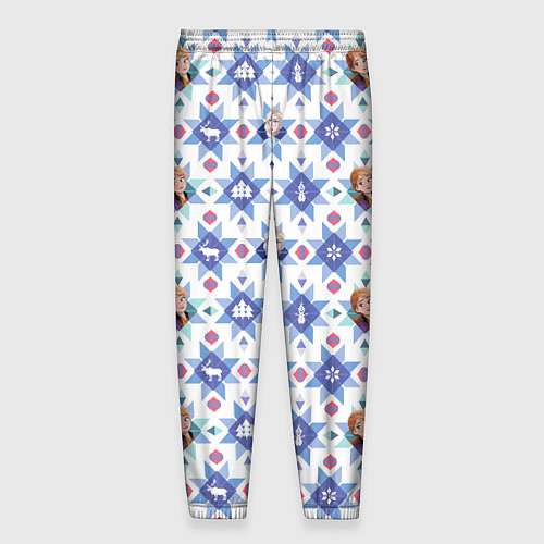 Мужские брюки Pattern Frozen / 3D-принт – фото 2