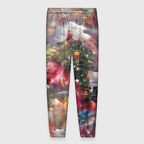 Мужские брюки Ностальгия Рождества / 3D-принт – фото 2