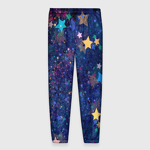 Мужские брюки Звездное небо мечтателя / 3D-принт – фото 2