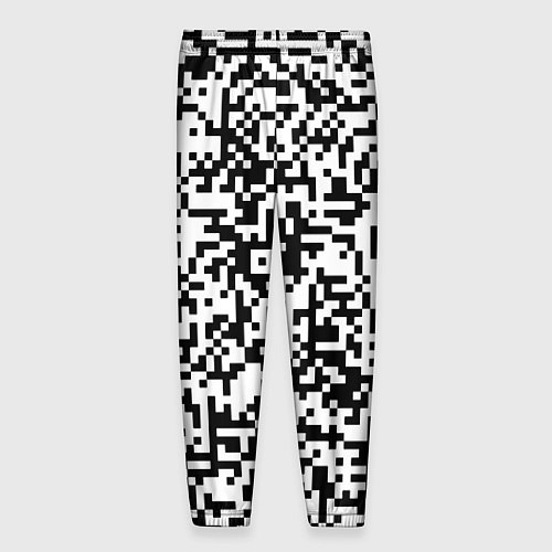 Мужские брюки Стиль QR код / 3D-принт – фото 2