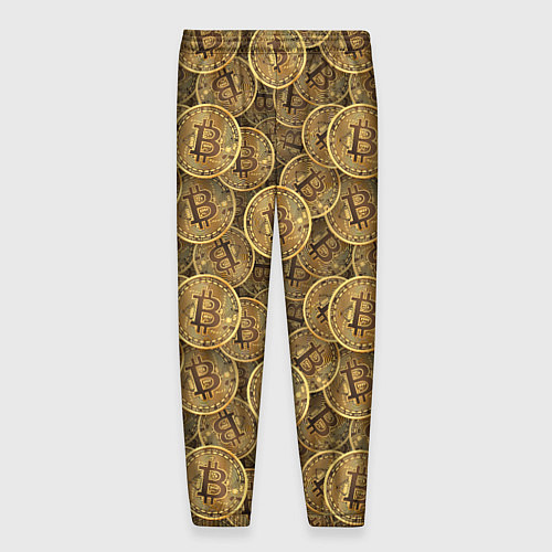 Мужские брюки Bitcoins / 3D-принт – фото 2