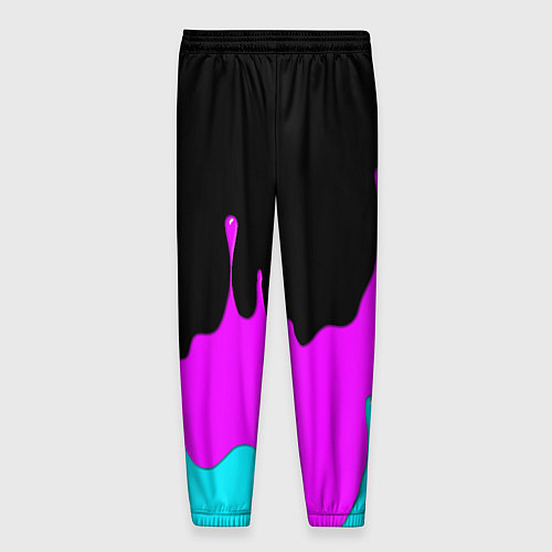 Мужские брюки 6IX9INE Подтеки Красок / 3D-принт – фото 2