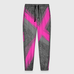 Мужские брюки Коллекция Get inspired! Pink cross Абстракция Fl-4