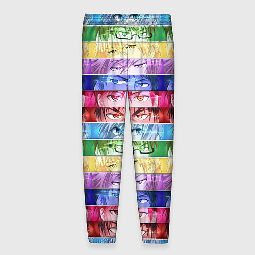 Мужские брюки Баскетбол Куроко Манга Аниме, Глаза / 3D-принт – фото 2