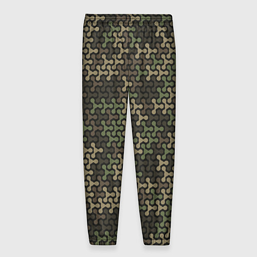 Мужские брюки Абстрактный Охотничий Камуфляж / 3D-принт – фото 2