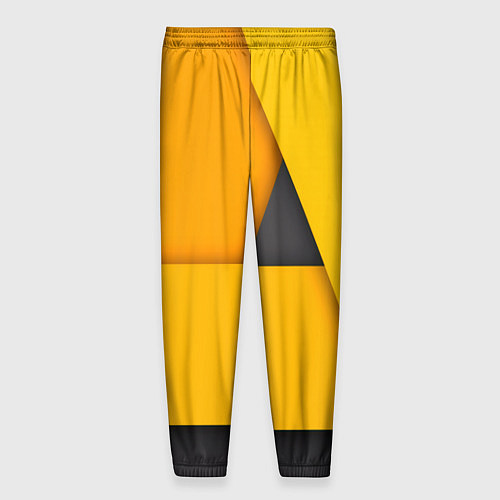 Мужские брюки Honda - Yellow / 3D-принт – фото 2