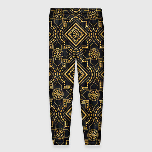Мужские брюки Versace classic pattern / 3D-принт – фото 2
