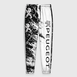 Брюки на резинке мужские Peugeot Распылитель, цвет: 3D-принт