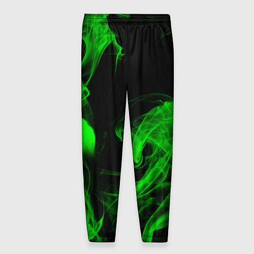 Мужские брюки Skoda: Green Smoke / 3D-принт – фото 2