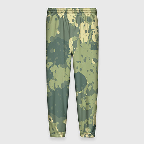 Мужские брюки Камуфляж: Брызги красок / 3D-принт – фото 2