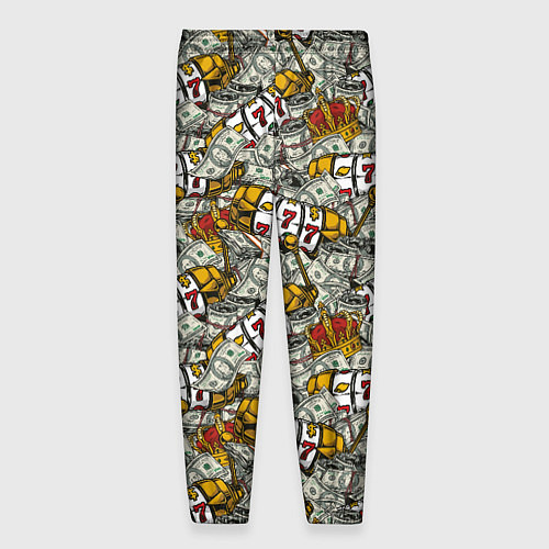 Мужские брюки Джекпот Jackpot / 3D-принт – фото 2