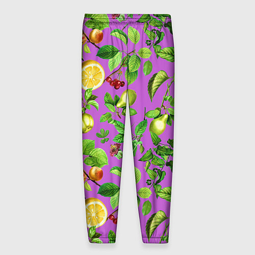 Мужские брюки Фруктовый микс паттерн / 3D-принт – фото 2