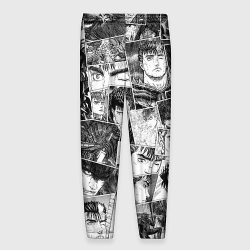 Мужские брюки Berserk pattern / 3D-принт – фото 2