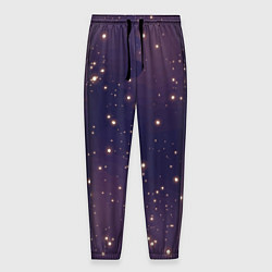 Мужские брюки Звездное ночное небо Галактика Космос