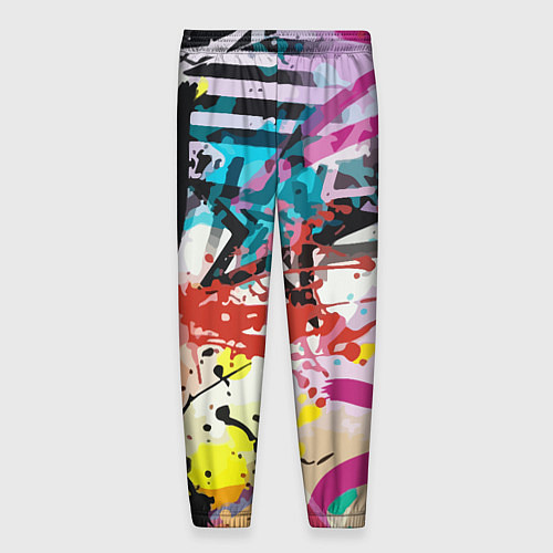 Мужские брюки Граффити Vanguard pattern / 3D-принт – фото 2