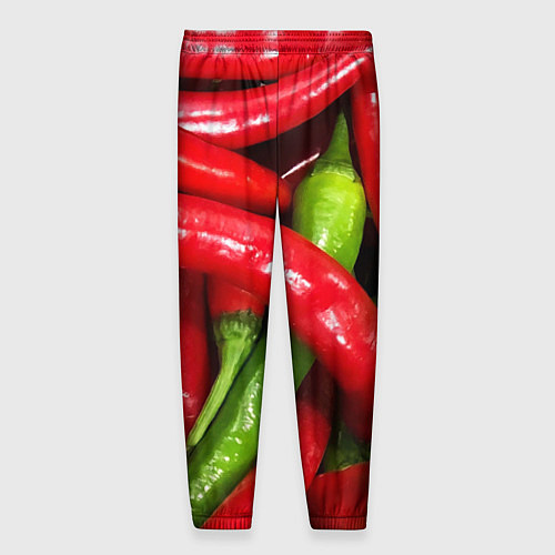 Мужские брюки Жгучие перцы / 3D-принт – фото 2