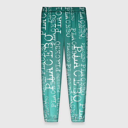 Мужские брюки Placebo - turquoise / 3D-принт – фото 2
