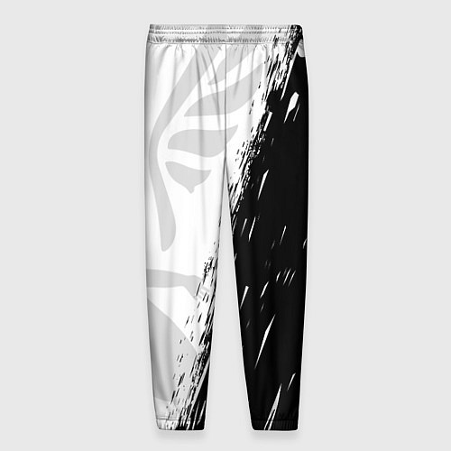 Мужские брюки WALHALLA TEAM LOGO BLACK ТОКИЙСКИЕ МСТИТЕЛИ / 3D-принт – фото 2