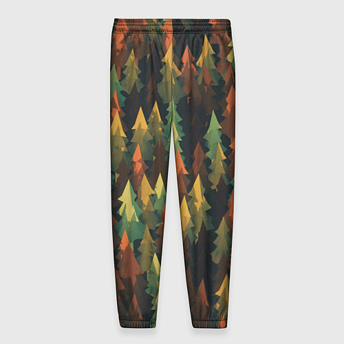 Мужские брюки Spruce forest / 3D-принт – фото 2