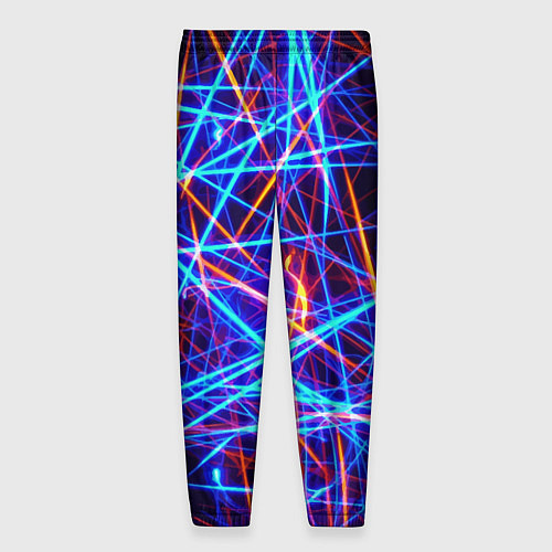Мужские брюки Neon pattern Fashion 2055 / 3D-принт – фото 2