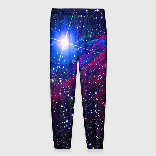 Мужские брюки Открытый космос Star Neon / 3D-принт – фото 2