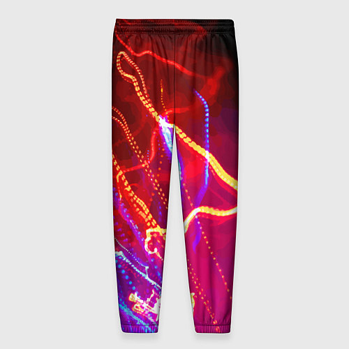 Мужские брюки Neon vanguard pattern Lighting / 3D-принт – фото 2