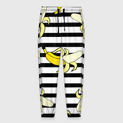 Брюки на резинке мужские Banana pattern Summer, цвет: 3D-принт