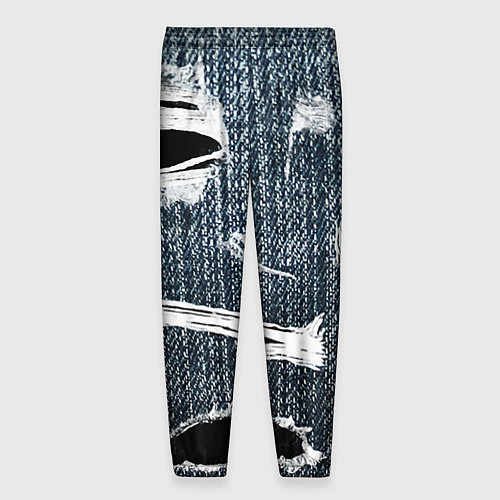 Мужские брюки Джинсовое рваньё Fashion trend / 3D-принт – фото 2