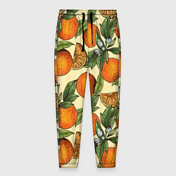 Мужские брюки Узор Апельсиновое настроение
