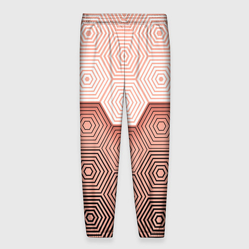 Мужские брюки Hexagon Minimal / 3D-принт – фото 2
