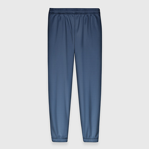 Мужские брюки Gradient Dark Blue / 3D-принт – фото 2