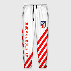 Мужские брюки Atletico madrid красные полосы