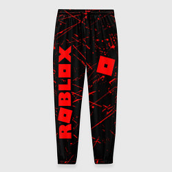 Мужские брюки ROBLOX красный логотип