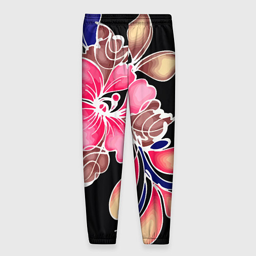 Мужские брюки Сон в летнюю ночь Beautiful flower / 3D-принт – фото 2