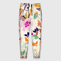 Мужские брюки Summer floral pattern