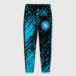 Мужские брюки Napoli голубая textura