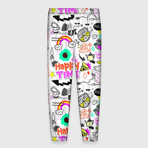 Мужские брюки HAPPY TIME / 3D-принт – фото 2