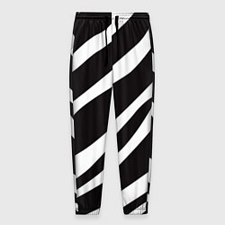Мужские брюки Анималистичный рисунок зебра