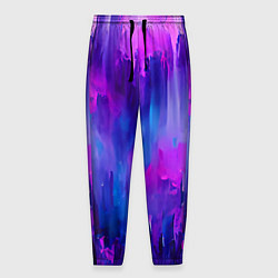 Мужские брюки Purple splashes