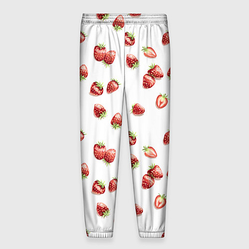 Мужские брюки Клубничка, паттерн / 3D-принт – фото 2